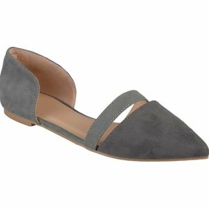 Journee Collection Nita Pointed Toe Flats sz 7